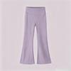 Pantaloni a zampa da bambina Vita alta Leggings da yoga Adolescenti Elastico stretch in vita Pantaloni sportivi per bambini Autunno Primavera