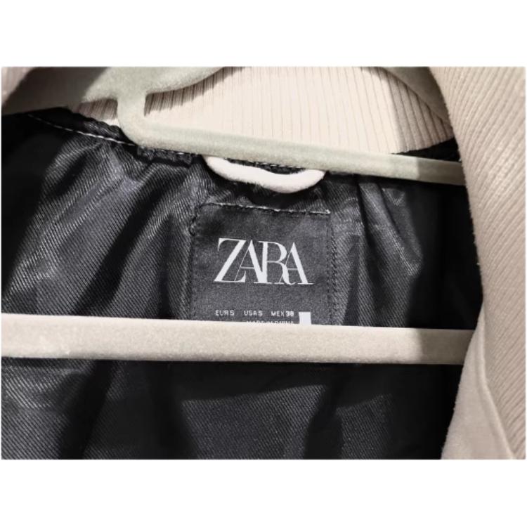 Zara Jacken Herren Beige Stehkragen Mittlere Gerade Passform 6318600-710