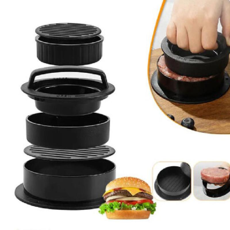Press Burger 3 In 1 Beef Maker Hamburger Patty Cooking Molds Burger Stuffed