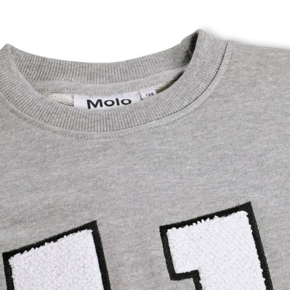 Mollo 9 12 Years Magnis Smile Embroidered Sweatshirt Akis9ts080