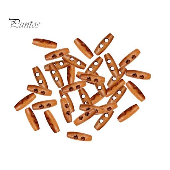 

50 шт. старинные деревянные пуговицы колонна с двумя отверстиями шитье поделки для скрапбукинга подарок