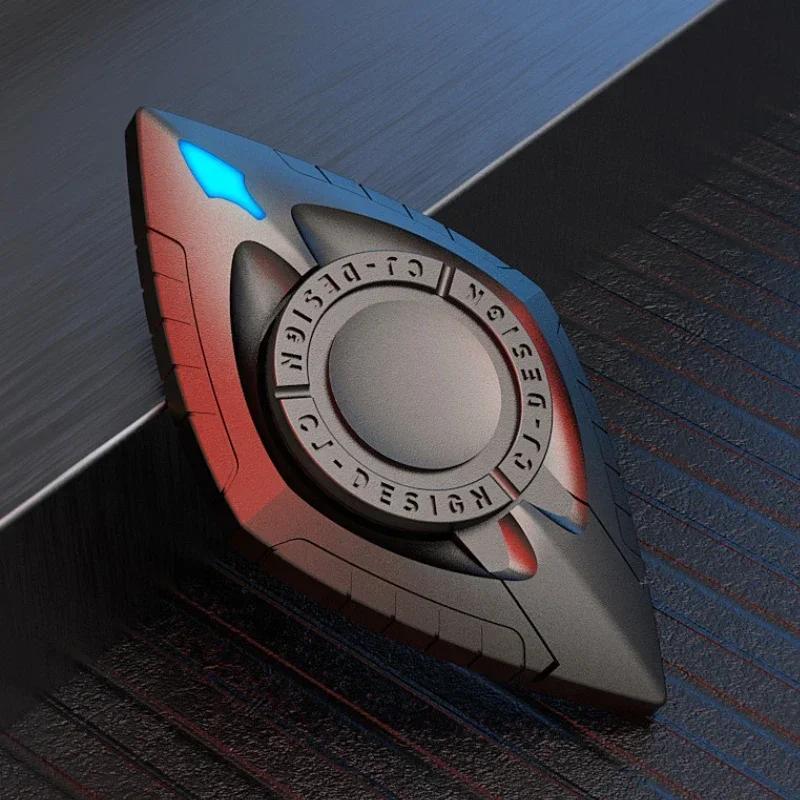 Fingertip Gyro Stress Reliever Toys EDC Multi-functional Mobile Phone Holder Select Game Tools Metal Fidget Spinner