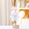 Bear Panda Brown Cat Elephant Rabbit Plush Keychain Toys Cartoon Doll Gifts