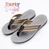Men's flip flops summer lightweight rubber woven slippers fashion casual outdoor sandals breathable anti slip beach shoes