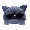 Personalized Fashion Baseball Cap with Cute Cat Ears - Versatile Summer Sun Hat