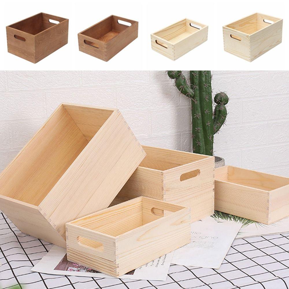With Handle Sundries Storage Container Large Capacity Clothing Storage Basket  Home Accessories
