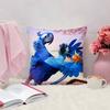 R-Rio A-Adventure Pillow Case Plush Linen Soft Double Sided Printed Design Throw Cushion Decorative Home