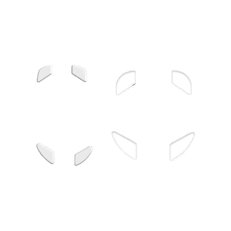 Set of Mouse Foot Stickers & Anti-Slip Skates for Glorious Model O/D, Elevate Your Gaming Skills.