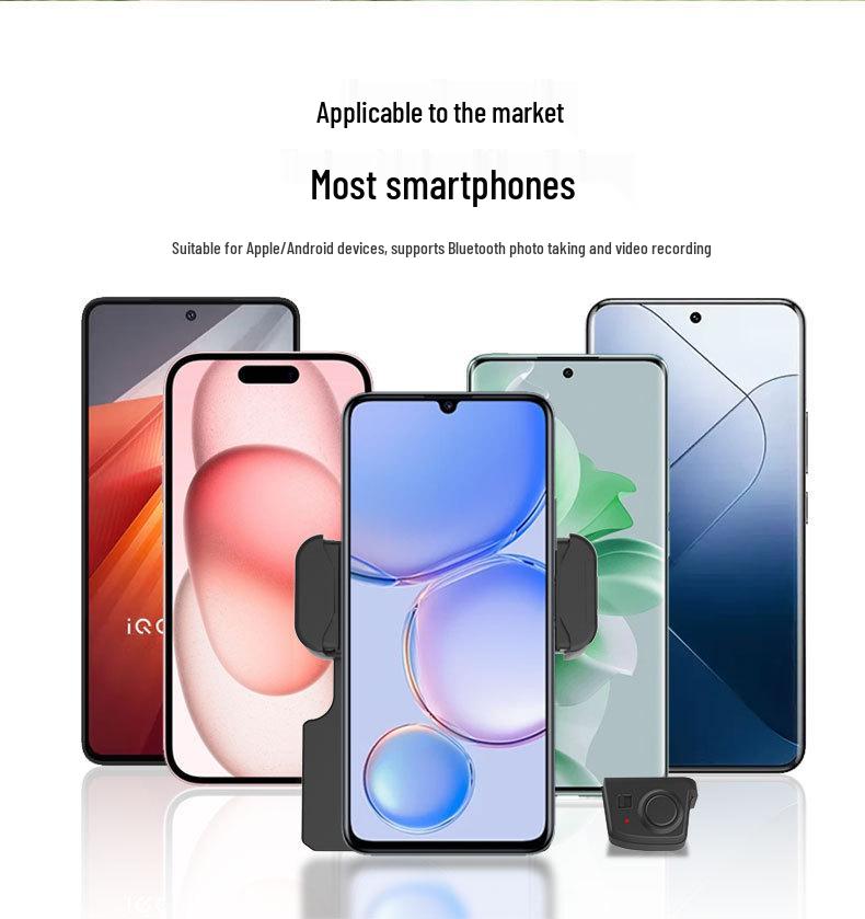 Multi-functional Bluetooth Remote Control Phone Stabilizer & Tripod for Vlogging