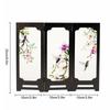 Creative Chinese-Style Floral Bird Acrylic Screen Ornament Retro Pattern Screen Crafts Desk Display Craft Home Decoration Gift