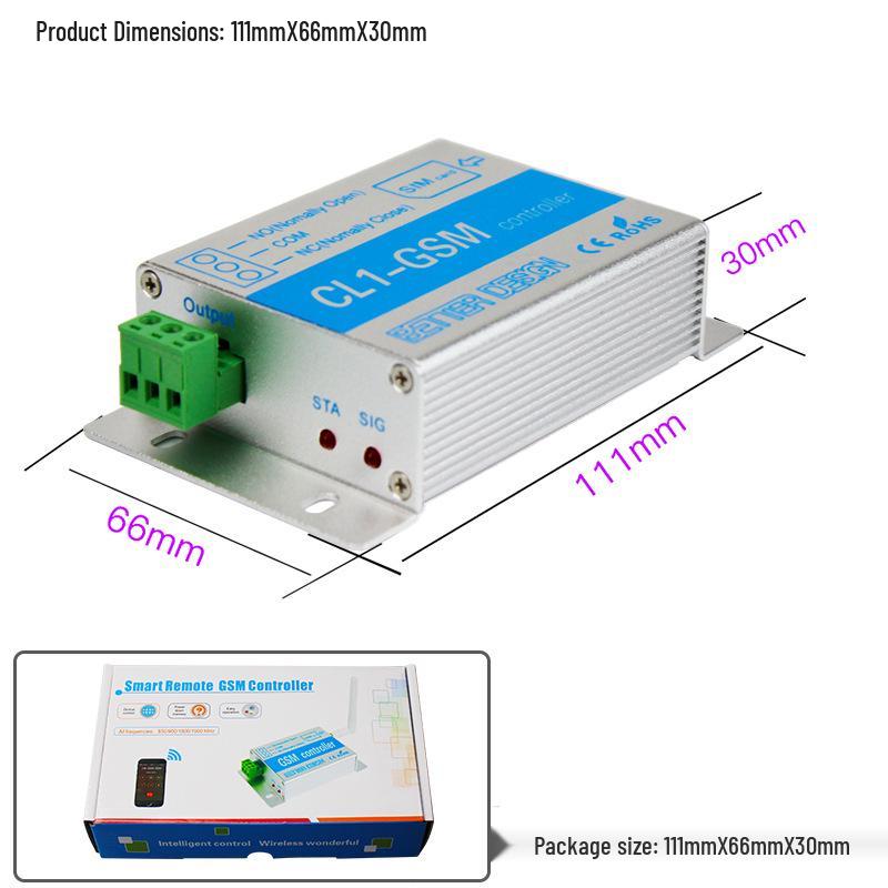 GSM Remote Controller for Water Pump, Motor, and Router - US/EU/UK Specs
