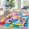 Fall Guys Adventure 1 Square rugs are a great choice for living rooms, bedrooms, home décor, and as gifts