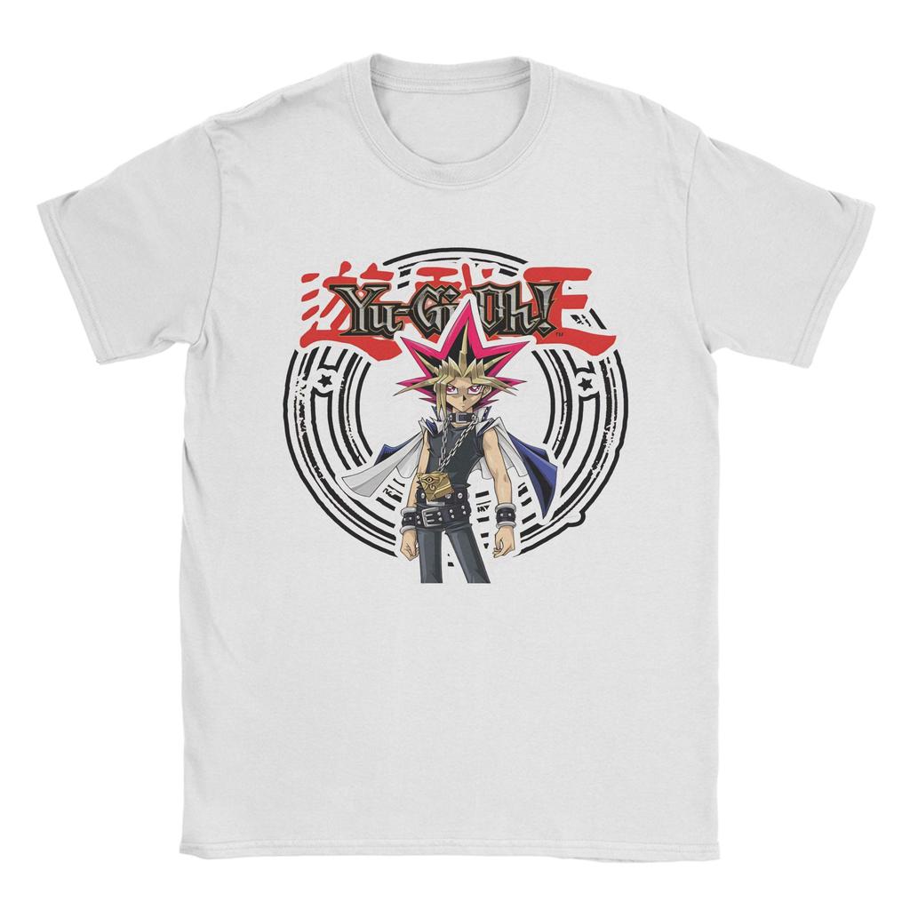 Printed Yu-Gi-Oh Game Yami Yugi T Shirt for Men Women  100% Cotton Tee Shirt Short Sleeve Clothes
