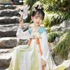 Hanfu-Mädchen im chinesischen Stil, Stoff-Sommerkleid, antiker Tang-Anzug, Super-Fee-Kostüm, kleines Mädchen, Meerjungfrau, Prinzessinnenrock, Unterwäsche