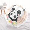 1pc Cute Panda Family Design Automatic Opening and Closing Umbrella - Small Umbrella Suitable for Various Occasions, Portable 3-Fold Small U