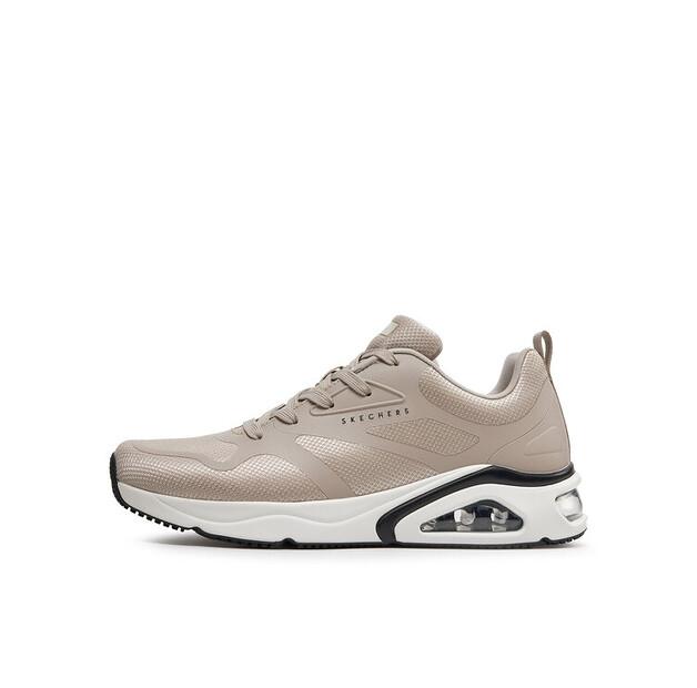 Мужские кроссовки Skechers Tres-air uno-revolution-airy 183070, nat бежевые