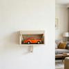 Adhesive Wall Hooks with Container Shape Industrial Style No Drill Hanging Hook for Ceramic Tiles Glass Wood Walls