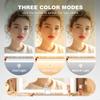 Vanity Mirror with Lights 15 X 13 LED Makeup Mirror with 10X Magnification Smart Touch 3 Colors Dimmable Adjustable Brightn 360