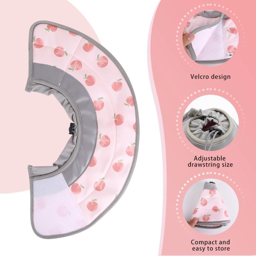 Anti-Bite Cat Recovery Collar Lightweight Elizabethan Collar New Pet Cone Collar  for After Surgery