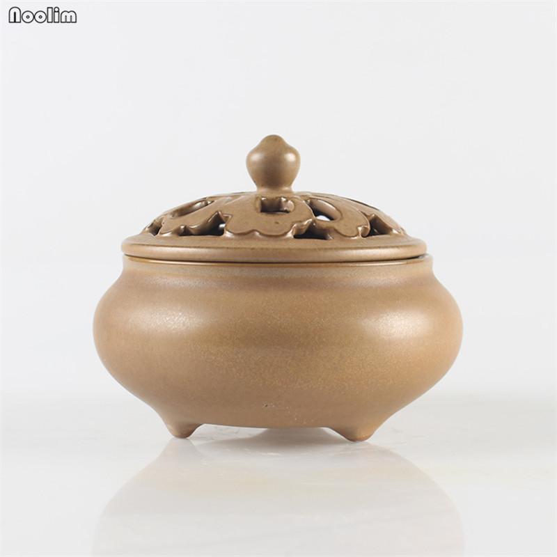 Coil Incense Burner Living Room Ceramic Incense Holder Home Decor Buddhist Teahouse Ornaments