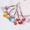 Cute Lucky Cat Pendant Fantastic Phone Strap Personality Maneki Neko Key Chain  Girls