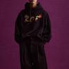 Zara X Xi Xing Le Collaboration SS24 Year Of The Dragon Limited Edition Embroidered Hoodie Men hoodies Black 03443420800-36