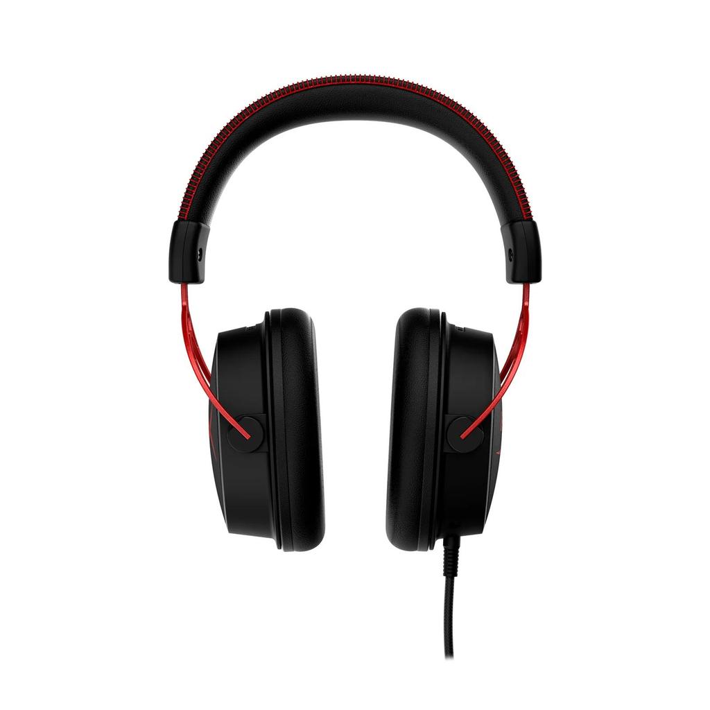 HyperX Cloud Alpha Gaming Headset,Dual Chamber Drivers,Aluminum Frame,Detachable Microphone,Works on PC,PS4,PS5,Xbox One/Series X|S,Nintendo Switch