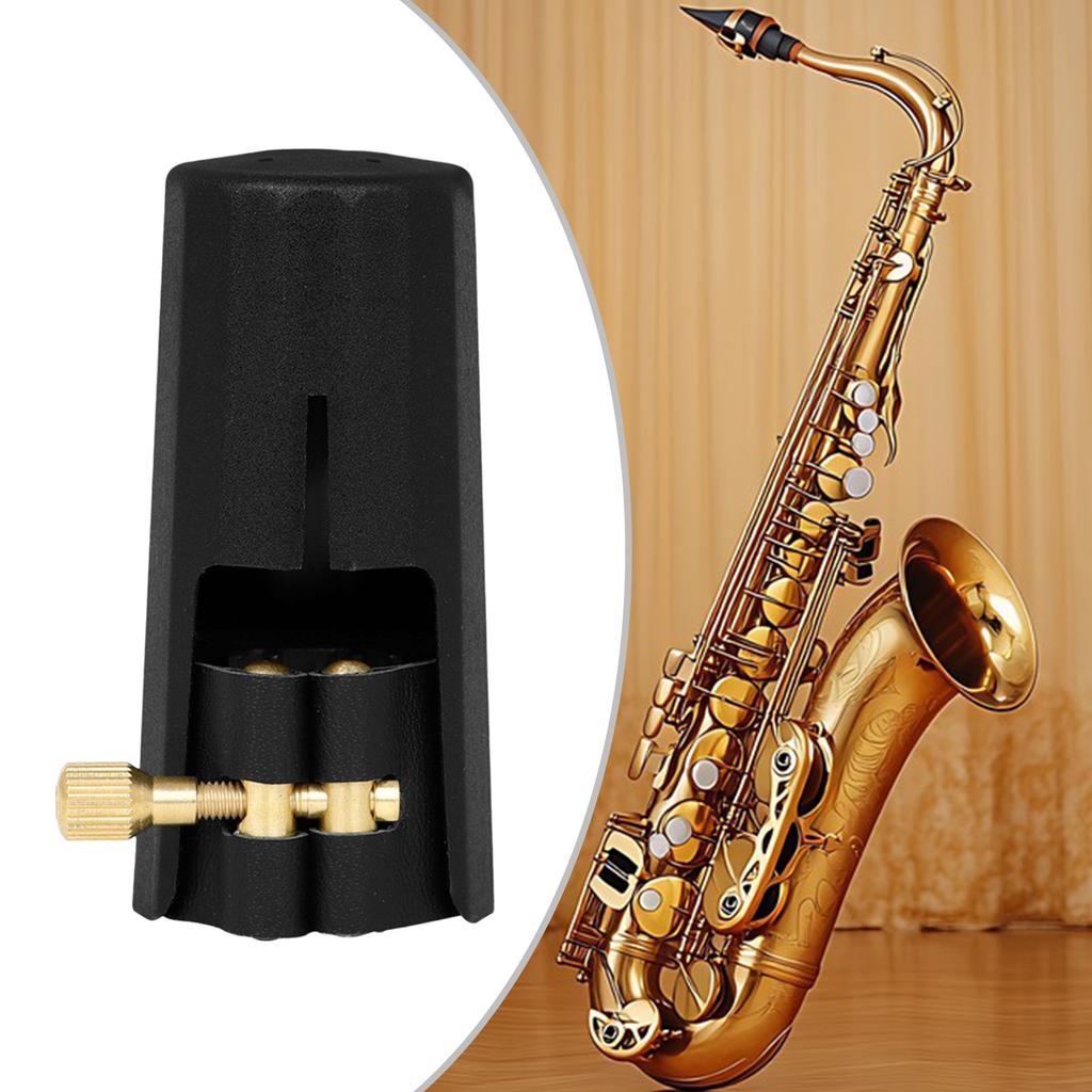 Clarinet Mouthpiece Ligature Caps Clip Leather Ligature Fastener & Caps Clarinet Ligature Mouthpiece Caps Enduring