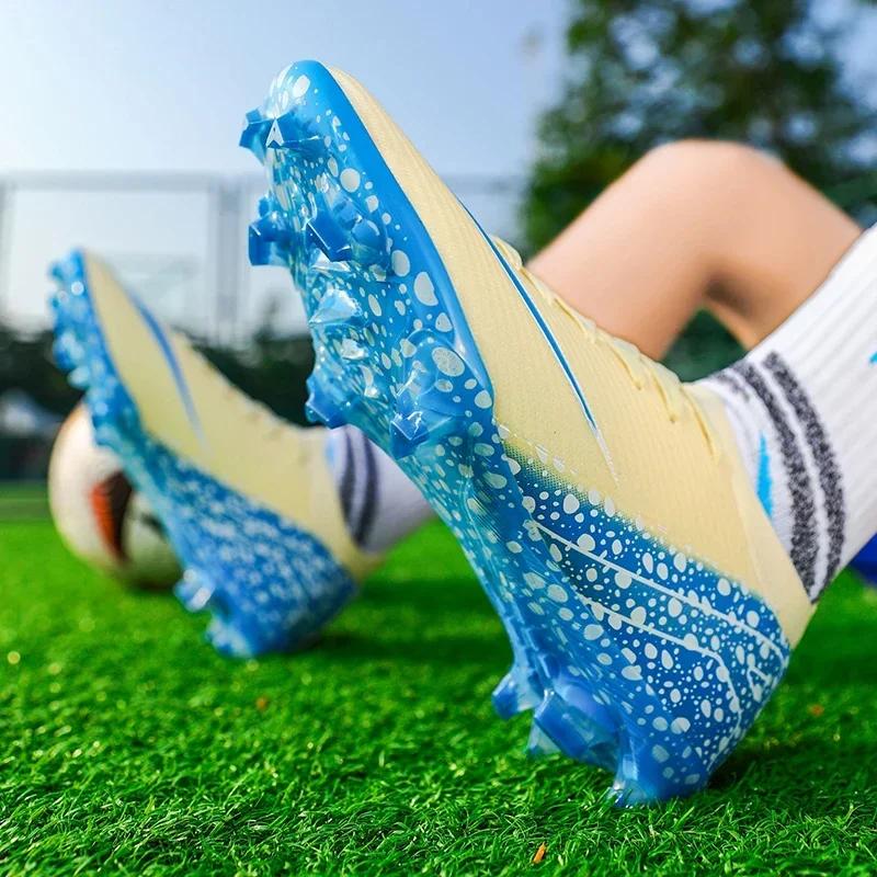 TF/FG Herren Fußballschuhe Professionelle Unisex Fußballschuhe Stollen Rasen Training Outdoor Atmungsaktiv Sport Damen Fußballschuhe