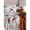Parure de lit - 1 housse de couette 220 x 240 cm + 2 taies d'oreiller 60 x 60 cm - Satiné 100% coton - Blanc