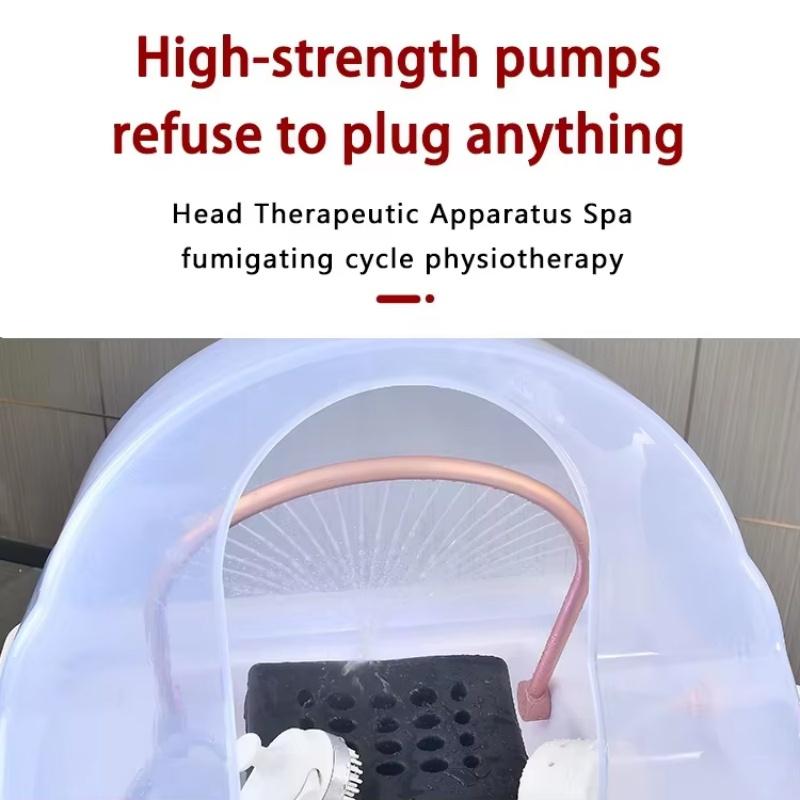 New Mobile Head Therapy Device Water Tank SPA Automatic Water Circulation Constant Temperature Shampoo Basin Hair Salon 2025