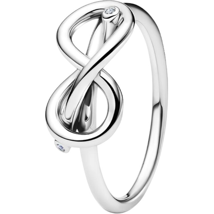 Pandora Original Design 925 Silver Ring Couple Unisex rings Multicolor 193759C01 Box,48,Silver