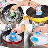 Mycie naczyń kuchennych Szczotka do czyszczenia Szczotki Łatwe szorowanie Płynny detergent Losowy kolor
