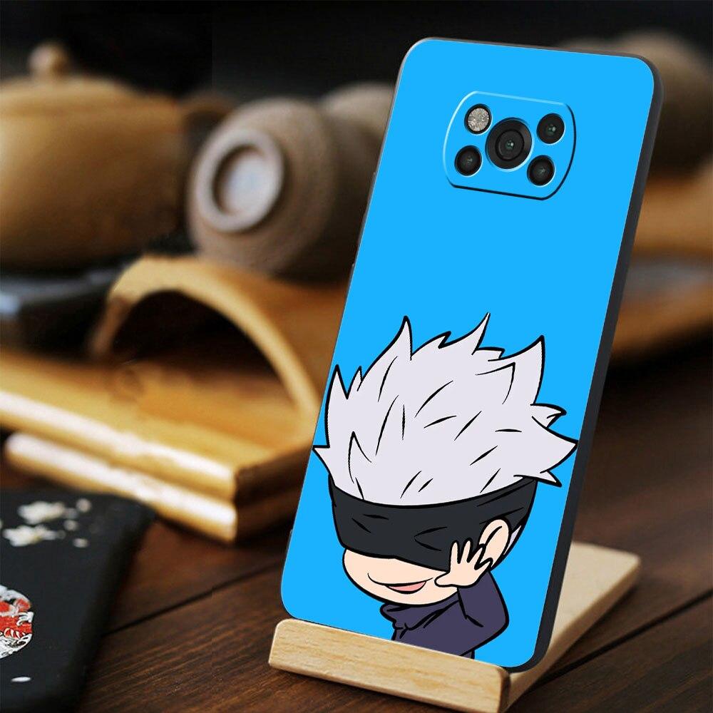 Phone Coque For Xiaomi POCO M4 Pro 5G M3 F3 10T X3 NFC 11T F4 GT MI 11 Lite X4 9T Anime Jujutsu Kaisen Fashion Full