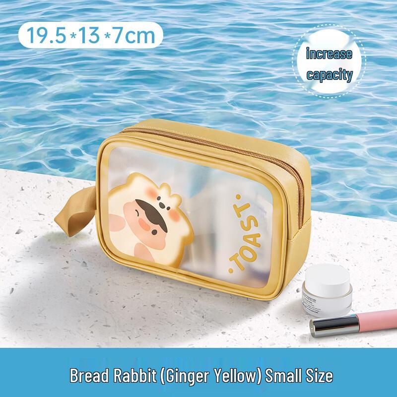 BADIGAO Transparent Portable Travel Toiletry Bag
