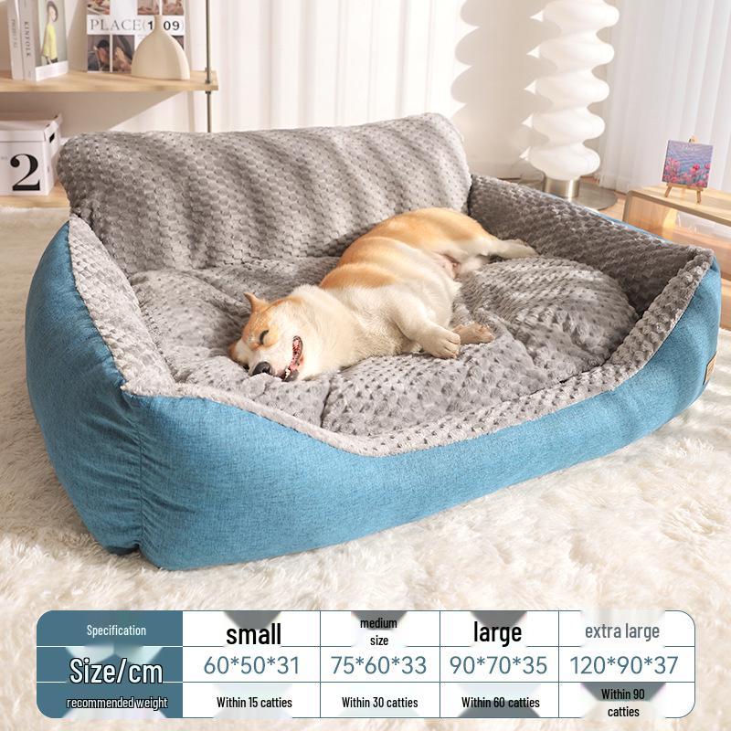 

Winter Warm Dog Bed - Removable & Washable Sleeping Mat for Golden Retrievers, Ideal for All Seasons S Small: For pets up to 15 lbs