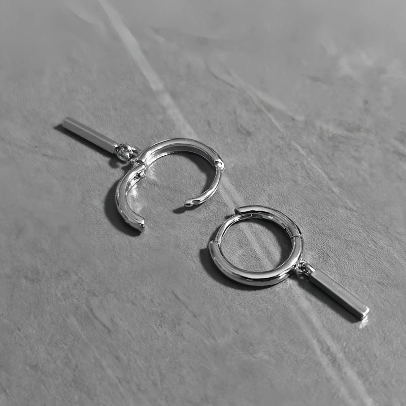 Men's Earrings, Ear Pendants, Ear Hoops - High-end Style for Men, Niche Earrings, Rugged and Cool Pendant Earrings.
