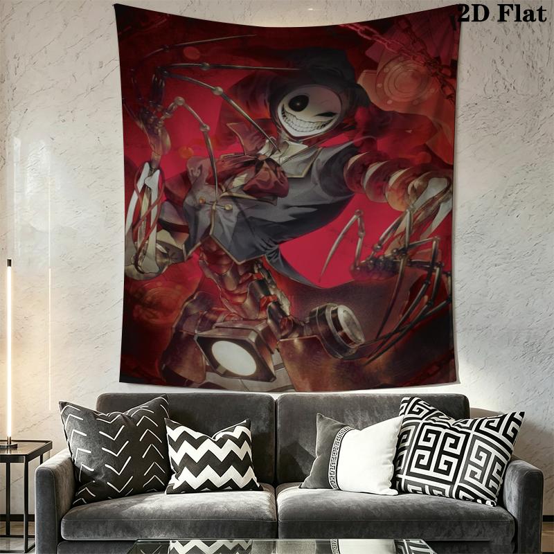 poppy playtime Wall Tapestry Aesthetic Wall Hanging Printed Fabric Blanket Decorative Tapestries for Bedroom Living Room Home Decor