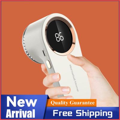 Electric Lint Remover Fabric Shaver Digital Display Electric Pellet Fluff Remover Ergonomic Multifunction for Clothes Sweater