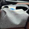 Handheld Travel Makeup Bag with Shining Star Patterns Large Capacity for Toiletries Storage