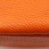 HERMES PicotinPM Handbag Orange Taurillon Clemence Women Used