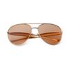 Fashion Oversized Pilot Sunglasses for Women Men 70s Trendy Metal Streamline Arms Aviation Sun Glasses Champagne Shades S98137C