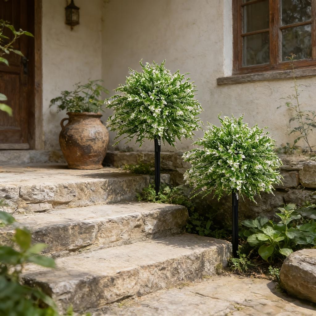 1 Pc Lavender Artificial Trees | Suitable For Porch, Indoor,