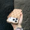 Soft 3D Honeycomb Phone Case For iPhone 17 16 15 12 13 14 Pro Max Shockproof Silicone Anti-skid 17Pro 16Pro Max Matte Case Cover