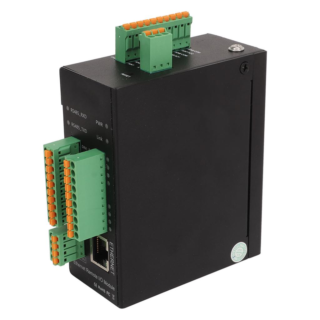 M160T Ethernet Remote IO Module for Modbus To TCP 8 Way  IP30 Protection Data Acquisition Module