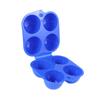 A84E-2X Camping Egg Box Plastic Egg Box Egg Storage Box Portable Egg Box 4 Egg Box
