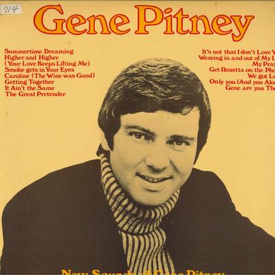LP-Schallplatte GENE PITNEY Neue Klänge von Gene Pitney NSPL28165 Pye International 1972 UK Pop Gebraucht