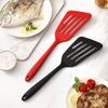 Food-Grade Silicone Slanted Fish Fry Spatula, High-Temp Resistant, Non-Stick, Easy Clean Steak Frying Spatula