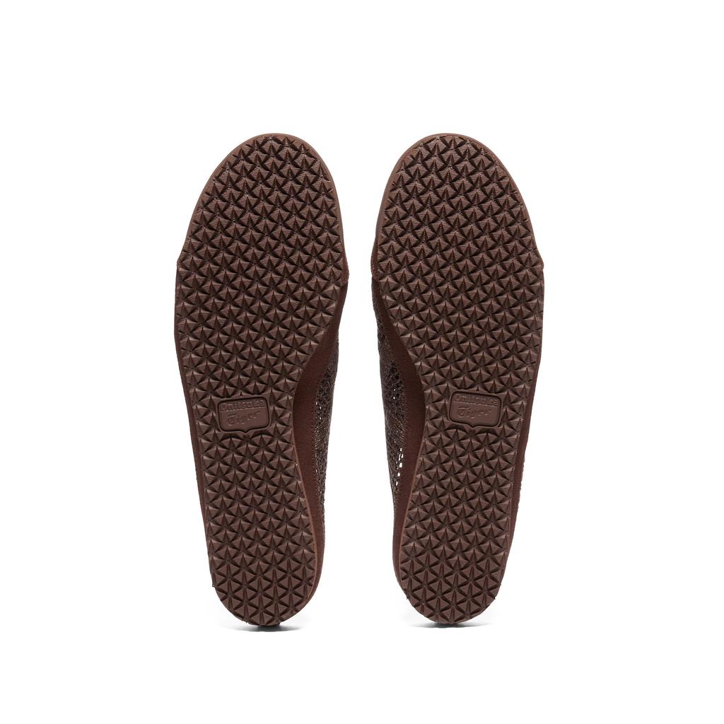 ONITSUKA TIGER Mexico 66 Sabot Breathable Trendy Casual Open-Toe Slippers Unisex Slippers Dark-Brown 1183C123-202