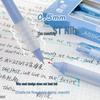 Quick-Drying Purple Click Pen for Students - High Aesthetic, Ideal for Primary and Middle School Use, Neutral Ink with ST Pen Tip